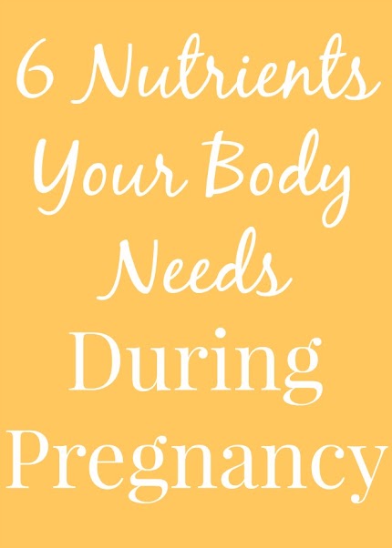 6 Nutrients Your Body Needs During Pregnancy