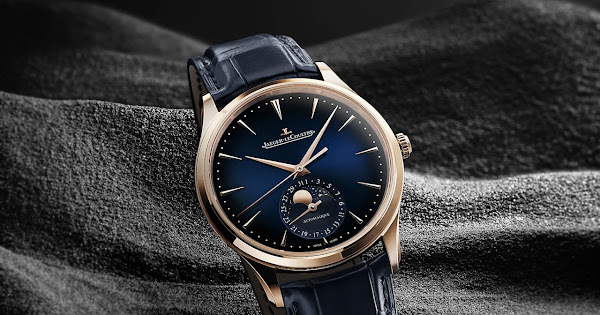 Jaeger-LeCoultre - Master Ultra Thin Moon with gradient blue dial ...