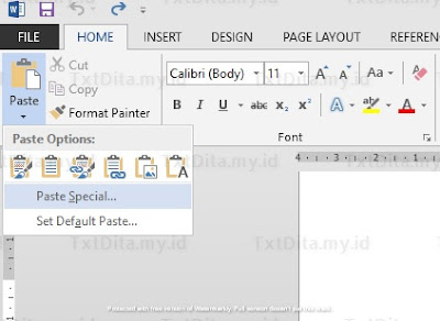 Cara Menyalin atau Copy Tabel Excel ke Word Dengan Rapi Sesuai Margin