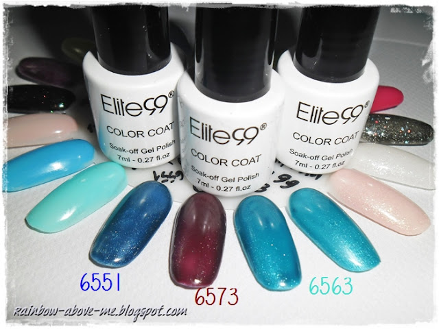 6551 6573 6563 Elite99 UV LED Nail Gel Cat Eye Gel 3D Nail Polish Professional Manicure Kit 1 Color Without Magnet Stick Gel Lacquer Varnish hybrid uv gel nail polish hybryda hybrydy żel uv