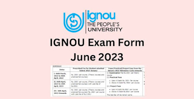 ignou-exam-form-june-2023