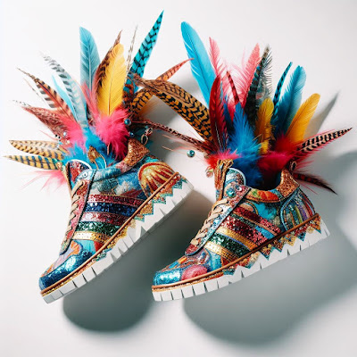 Colorful Junkanoo Sneakers