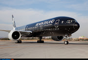 . we get the big black 777 from Auckland to Los Angeles and back again. (big black )