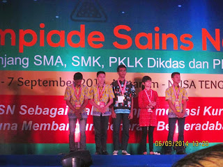 Peraih medali emas OSN SMK 2014