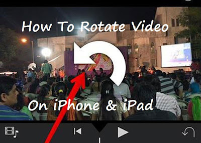How to,Rotate Video,iPhone,iPad,iMovie App