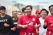 Fun Run YJI, Wagub Sulut Steven Kandouw: Mari Jaga Kesehatan