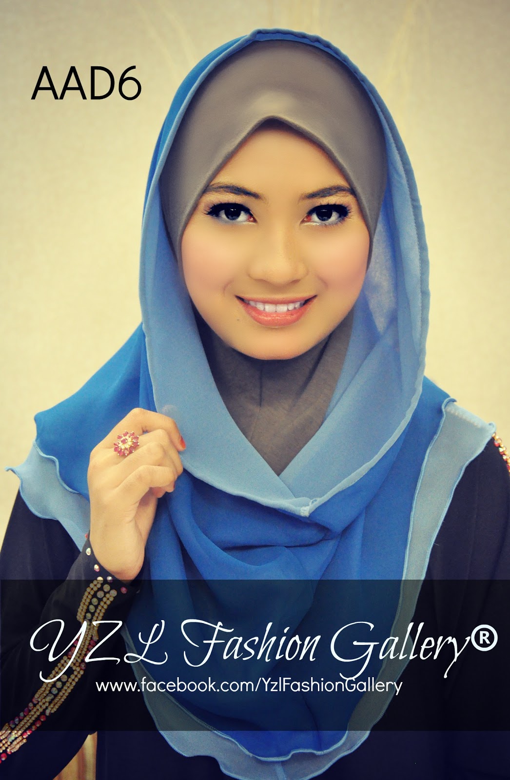 YZL FASHION GALLERY: TUDUNG CHIFFON HOODIE STYLES 2LAYER