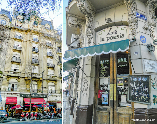 Buenos Aires: Bar los 36 Billares e Café La Poesia