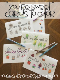cards to color