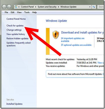 windows update windows update