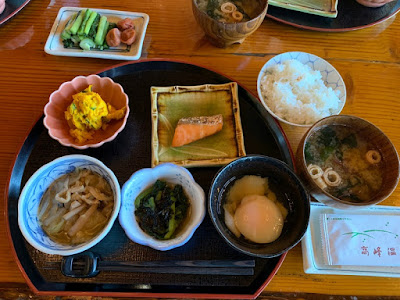 高峰温泉 朝食