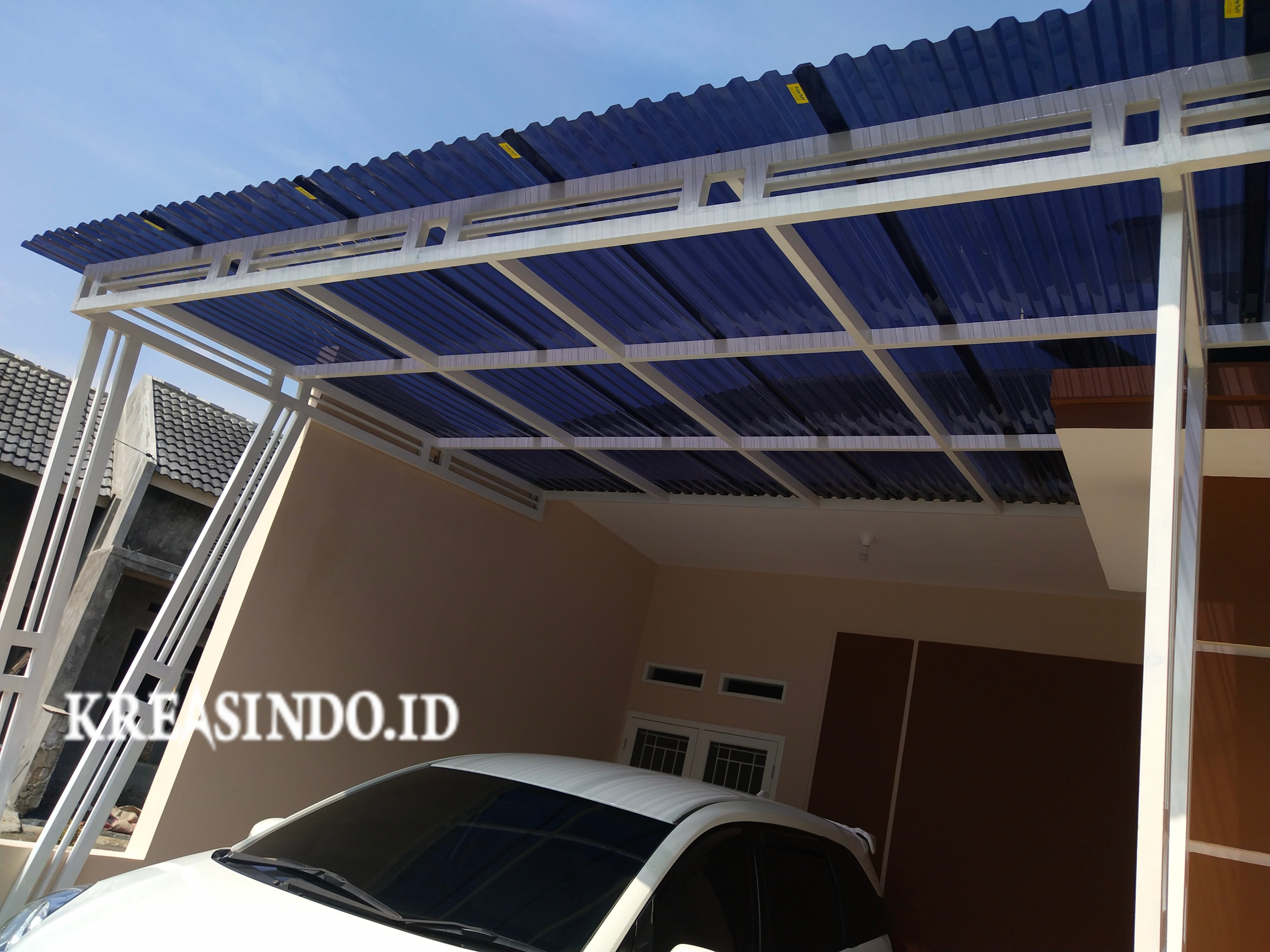 Jasa Kanopi Besi Minimalis Atap SolarTuff di Jabodetabek
