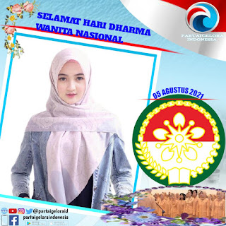 Twibbon Hari Dharma Wanita Nasional 2021