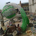 Wow!!! See The Amazing Art Yabatech Student Created Using Plastic Bottles & Cans As His Final Year Project