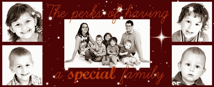 The perks of having a special needs family