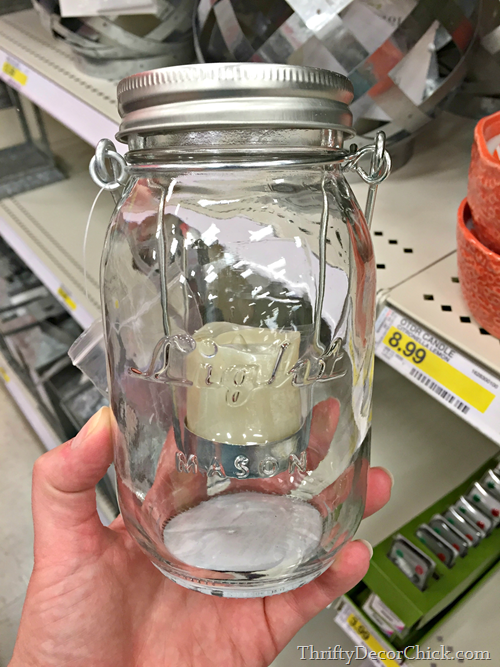 mason jar light