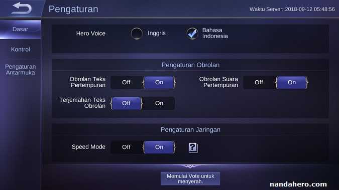 mengatasi ping merah mobile legend