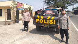 Polsek Sukra Lakukan Patroli dan Sambang Warga