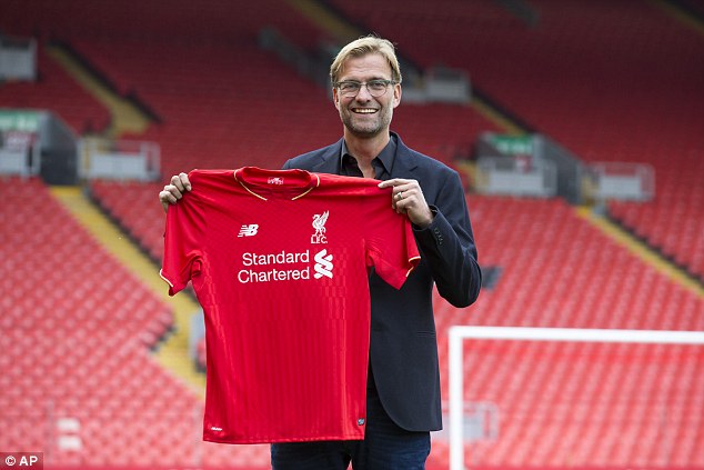Jurgen Klopp ancien entraineur de Dortmund vient de rejoindre le banc de Liverpool