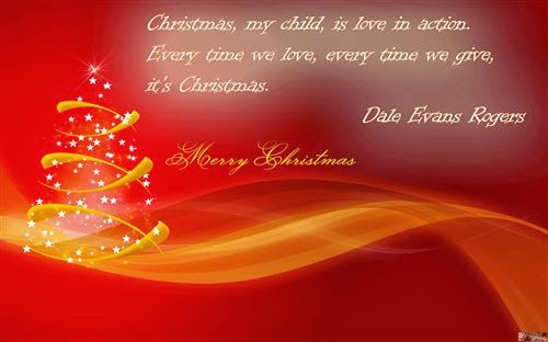 Beautiful Merry Christmas Cards Sayings With Love