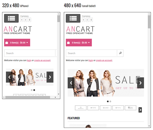[Opencart Free Theme] Ancart Free Responsive Opencart Theme – Focusthemes