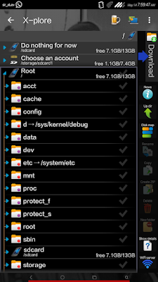 Root folder 