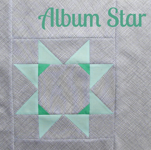 Album Star Quilt Block Tutorial