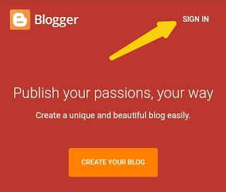 How to make a free website on blogger - Sayantc