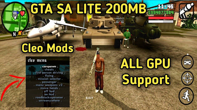 2021 GTA SA Lite Apk Download