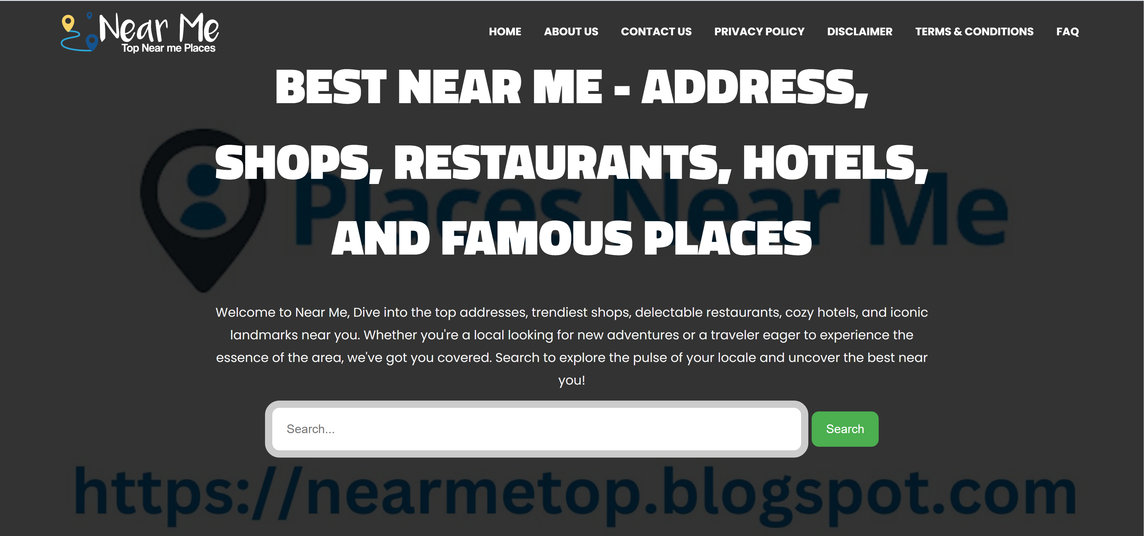 Near Me Theme by Haider Khan: A Premium Solution for Lightning-Fast Blogger Sites