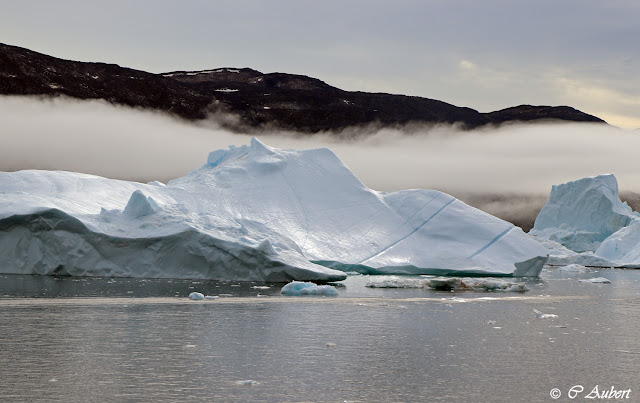 Kullorsuaq, Groenland, icebergs