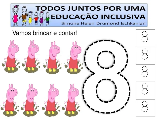 NUMERAL E QUANTIDADE EDUCAÇÃO INFANTIL