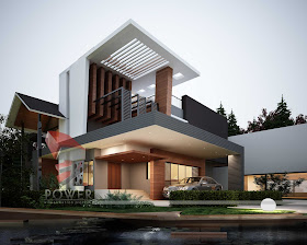 3d architectural visualization.ultra modern architecture house designs
