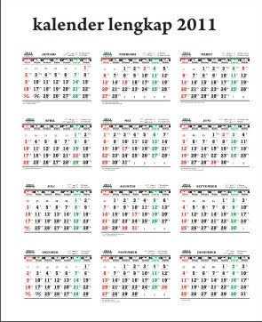 kalender 2020 lengkap