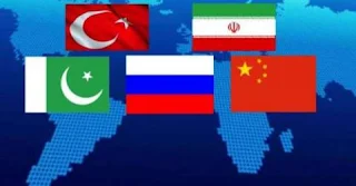 Ready to control Superpower America?  Efforts to build a strong alliance based on Pakistan, China, Russia, Turkey and Iran began. 