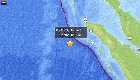 Gempa Aceh : Malaysia Peringatkan Kemungkinan Tsunami