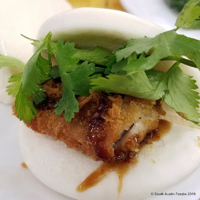 Fat Dragon Austin pork belly bun