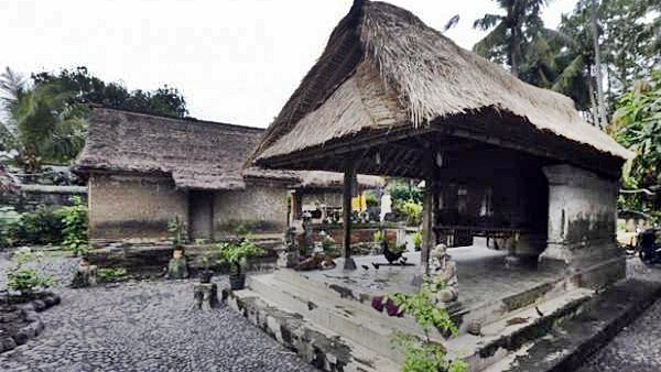 Traditional Balinese House Compound at Batuan Village