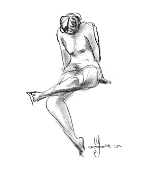 Life drawing By Artmagenta