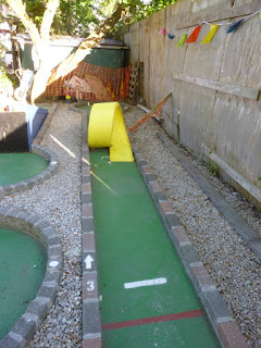 Crazy Golf course at The Alexandra Inn Penzance