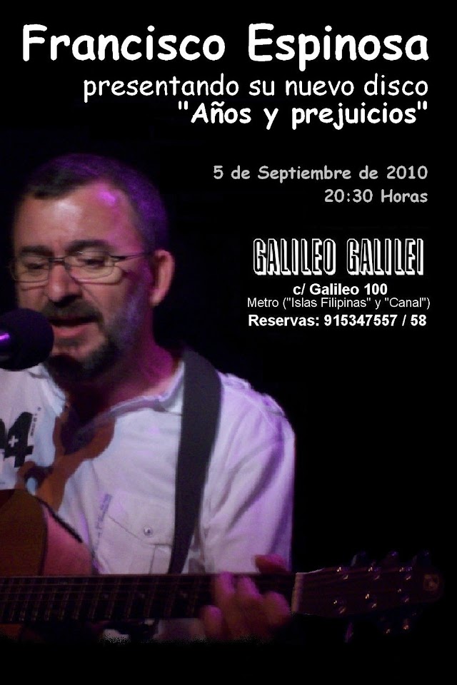 CONCIERTO DE FRANCISCO ESPINOSA