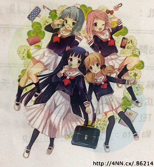 Anime Wakaba Girl equipo de producción principal