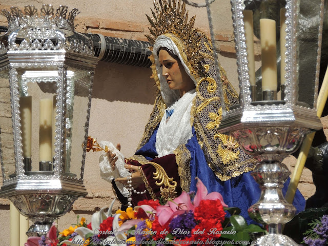 Cronica de la Semana Santa: Salida de la Borriquita y Virgen de la Soledad