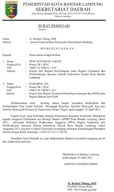 Contoh Surat Resmi Yang Baik dan Benar [TERBARU]