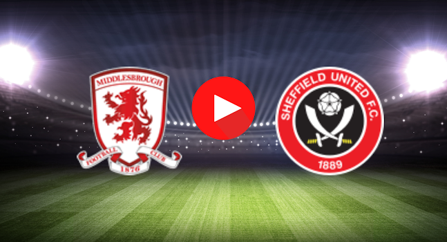 Match Middlesbrough vs Sheffield United