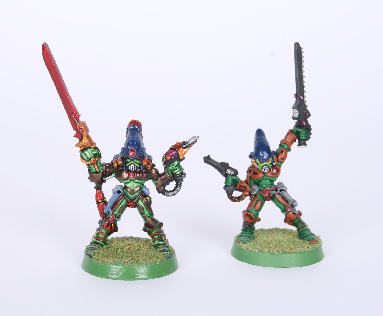 paint color schemes Eldar Exodites Color Scheme