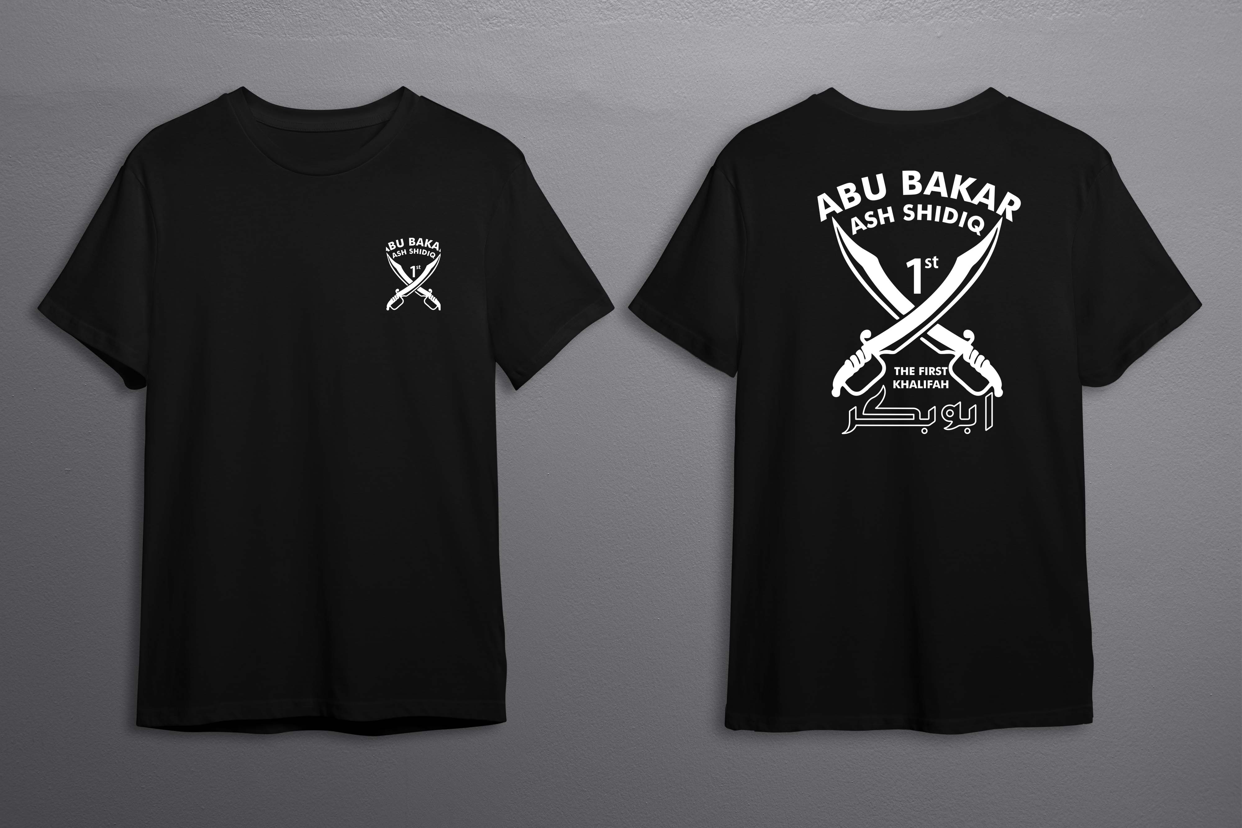 Kaos Sablon Abu Bakar Ash Shidiq