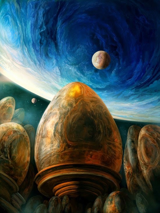 Valentinia Korshunakova Elitanna deviantart ilustrações surreal ficção planetas universo photoshop