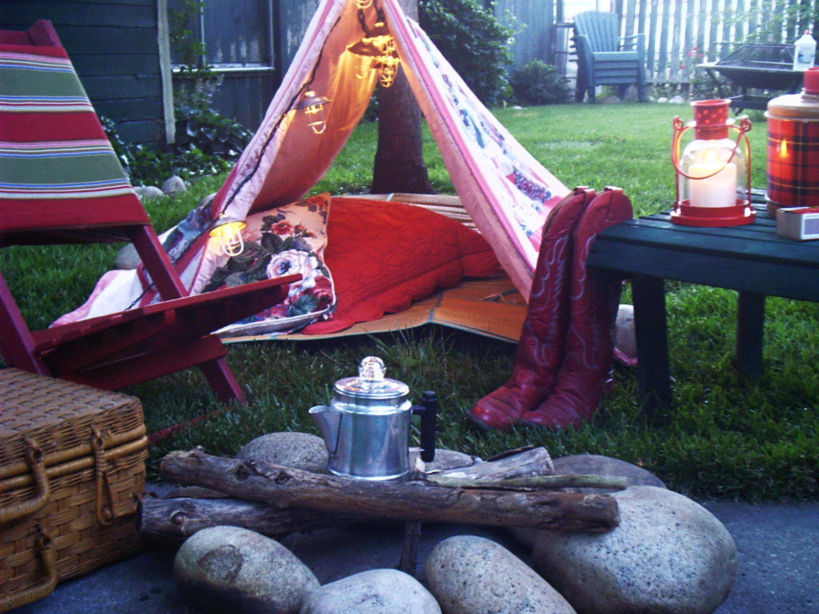 Backyard Camping