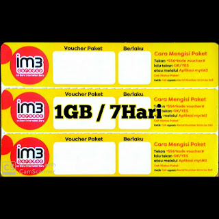 Data Im3 1GB/7HARI